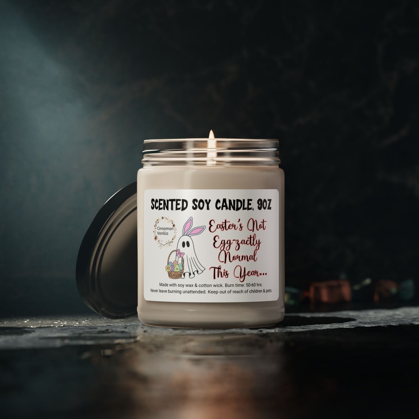 "Easter's Not Eggzactly Normal This Year" - Easter Scented Soy Candle 9oz