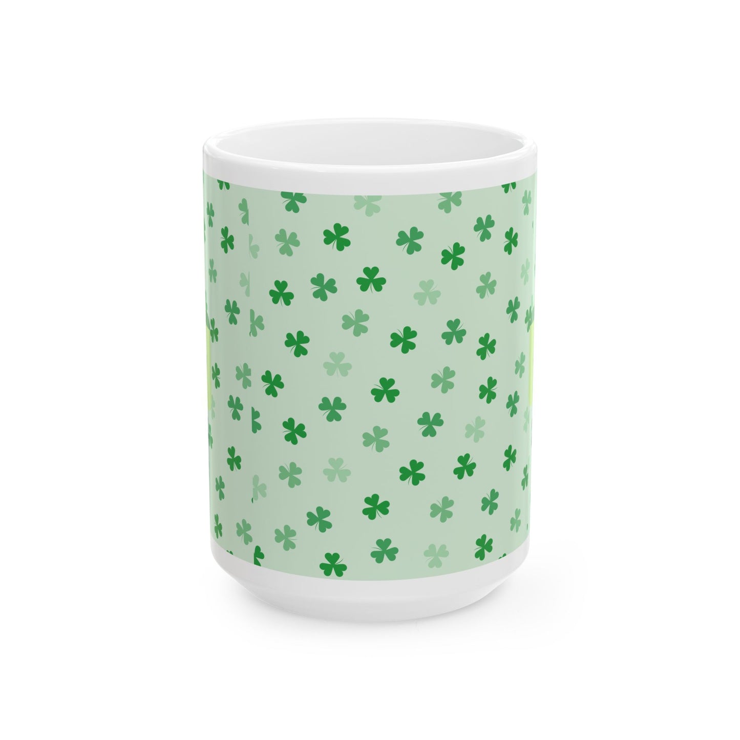 Lucky Shamrock Ceramic Mug - Perfect for St. Patrick's Day