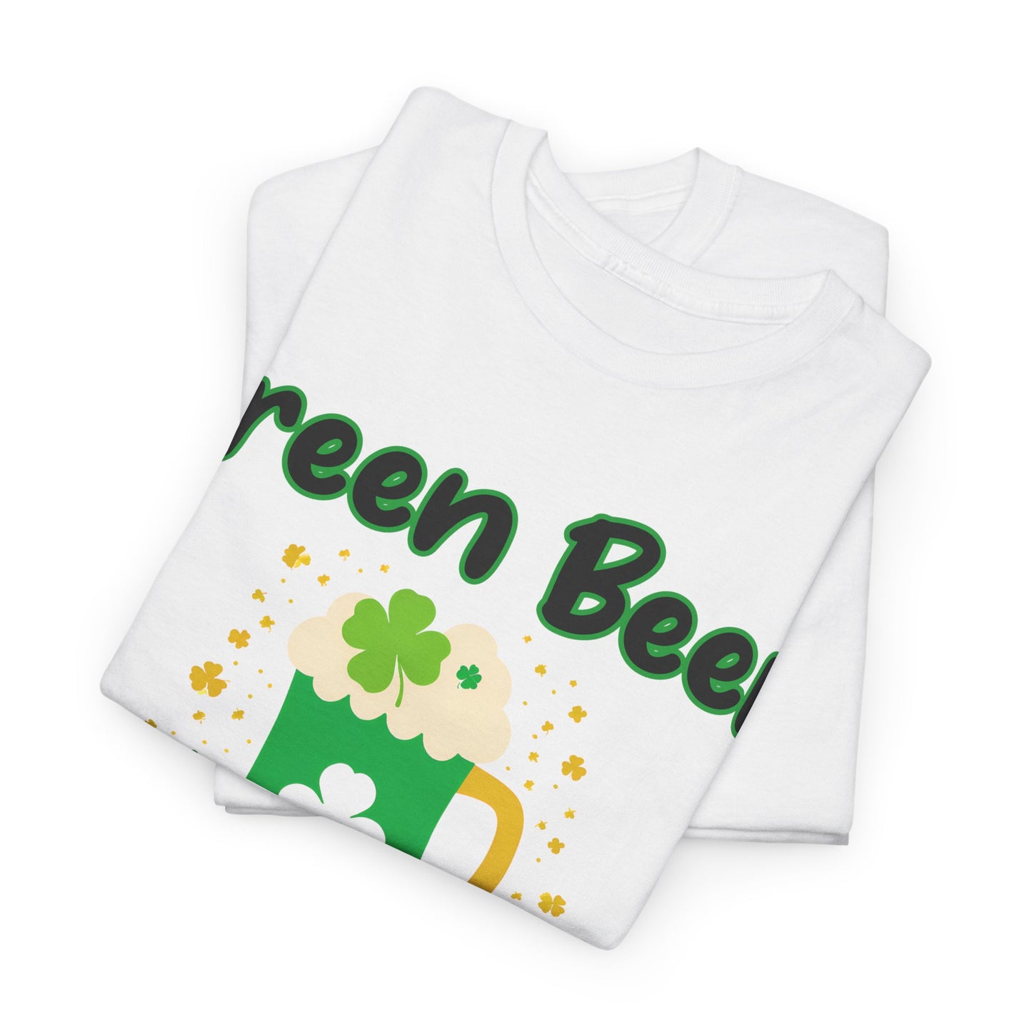 Green Beer, Big Cheers! - St. Patrick's Day Unisex Heavy Cotton Tee