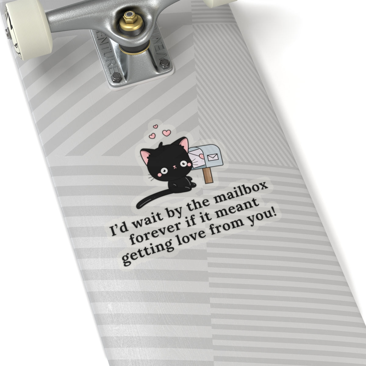 Cute Cat Mailbox Kiss-Cut Stickers - Perfect for Love Notes and Gifts