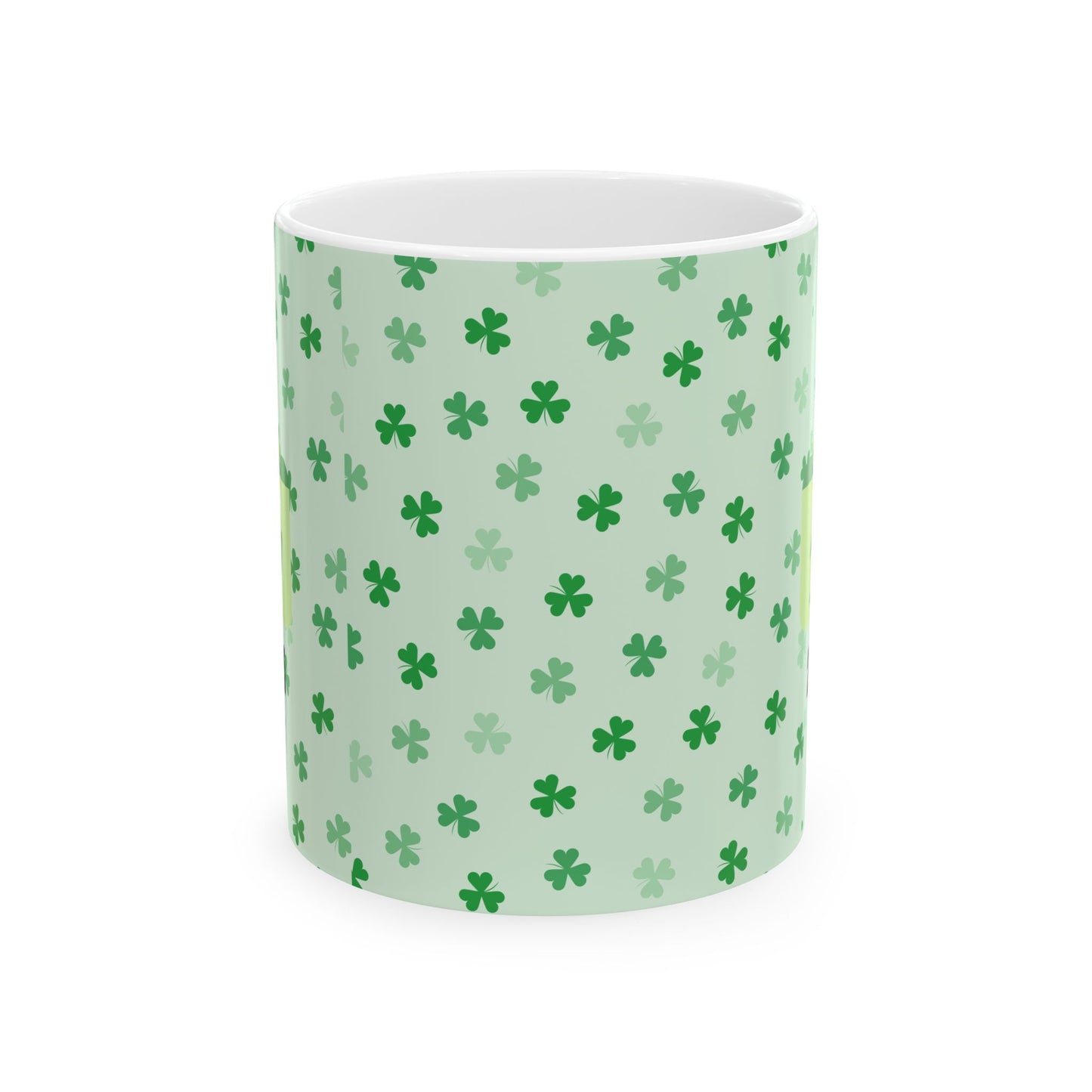 Lucky Shamrock Ceramic Mug - Perfect for St. Patrick's Day