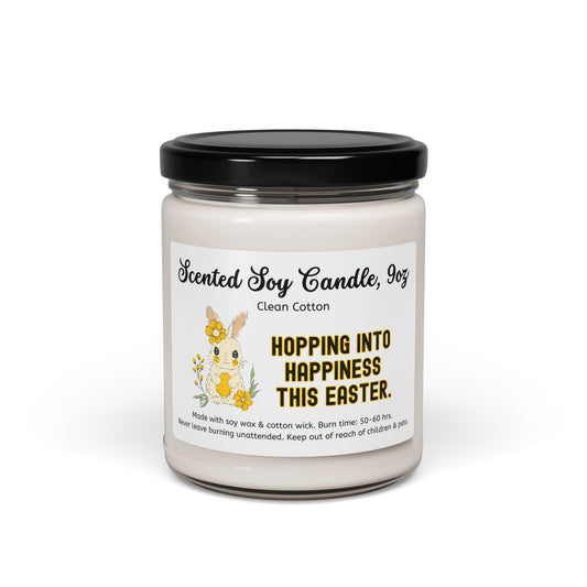 Hopping into happiness this Easter. Easter Scented Soy Candle 9oz