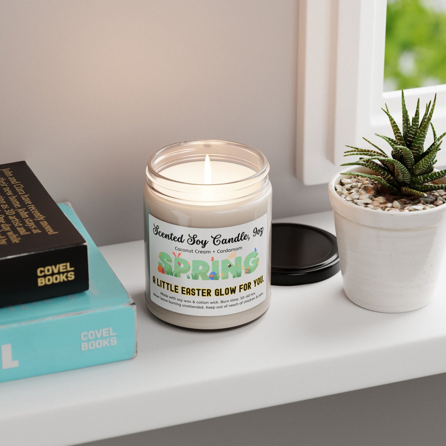✨ A Little Easter Glow for You ✨ Spring Scented Soy Candle - Perfect for Easter & Home Decor