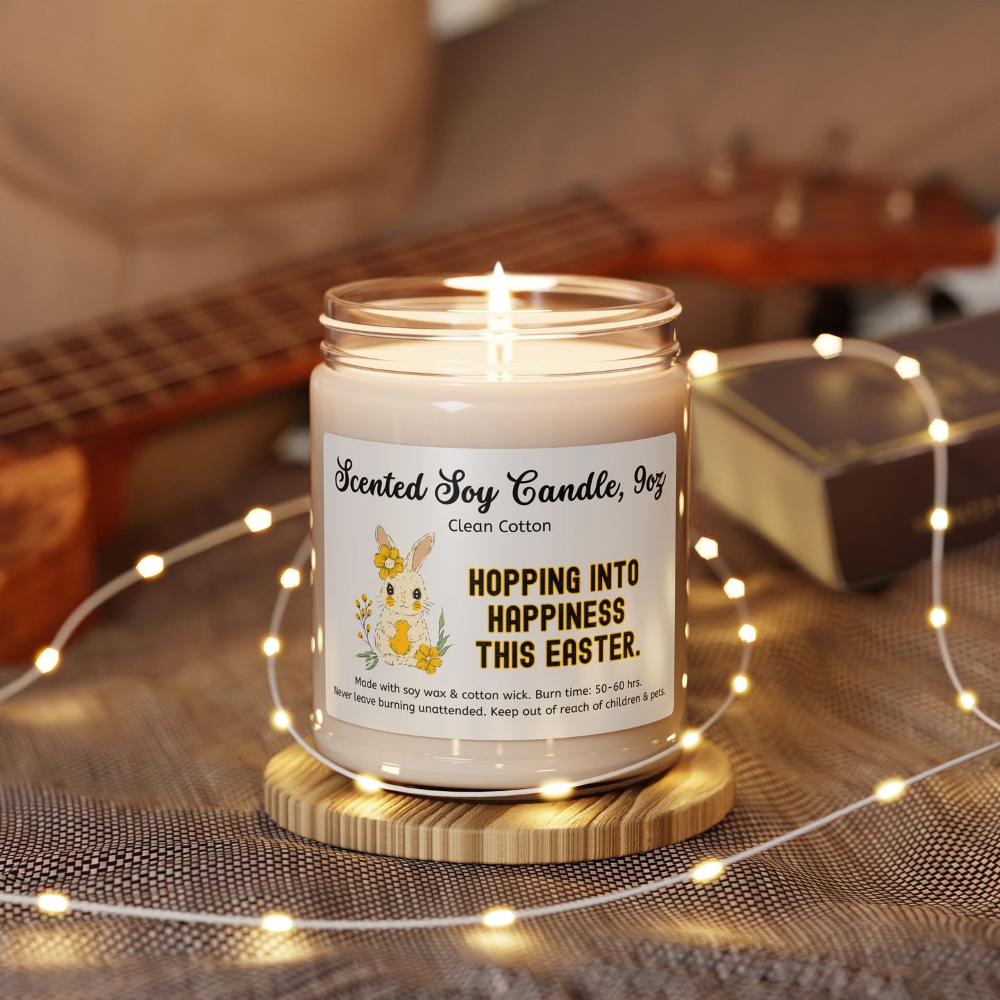 Hopping into happiness this Easter. Easter Scented Soy Candle 9oz
