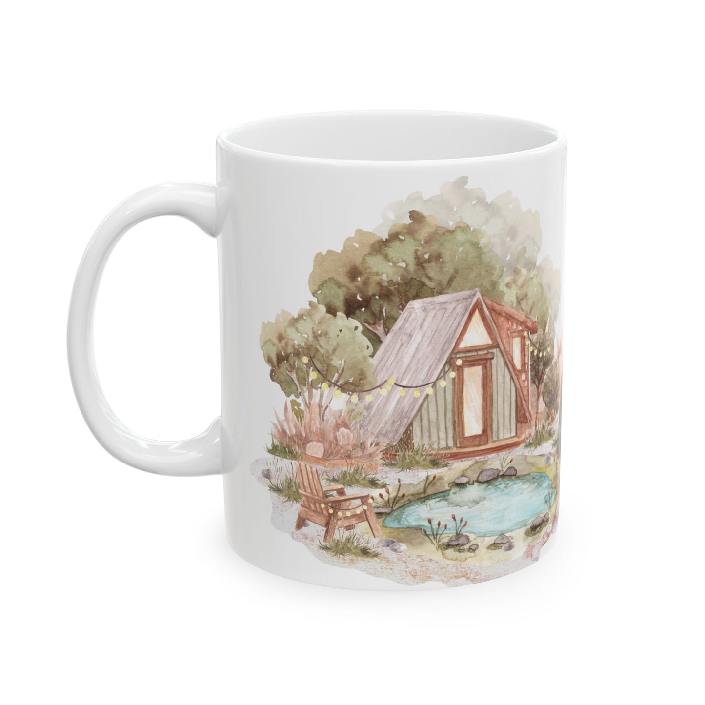 Soft Skies. Still Waters. Home at Eastertime. Easter-Inspired Ceramic Mug 11oz & 15oz