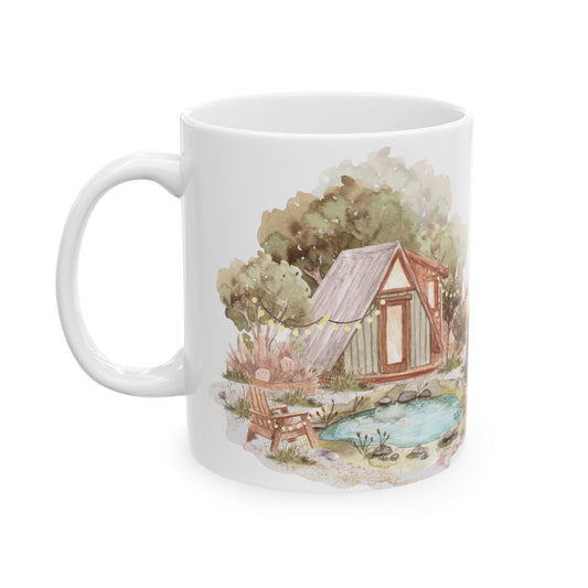 Soft Skies. Still Waters. Home at Eastertime. Easter-Inspired Ceramic Mug 11oz & 15oz