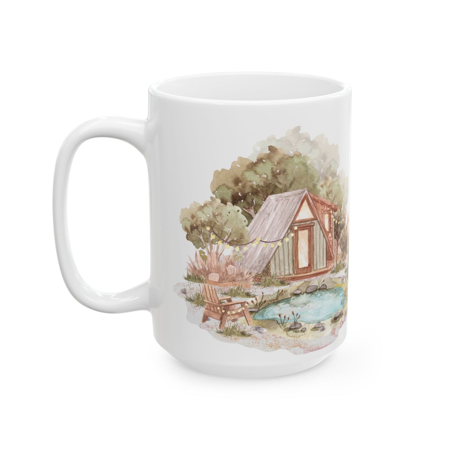Soft Skies. Still Waters. Home at Eastertime. Easter-Inspired Ceramic Mug 11oz & 15oz