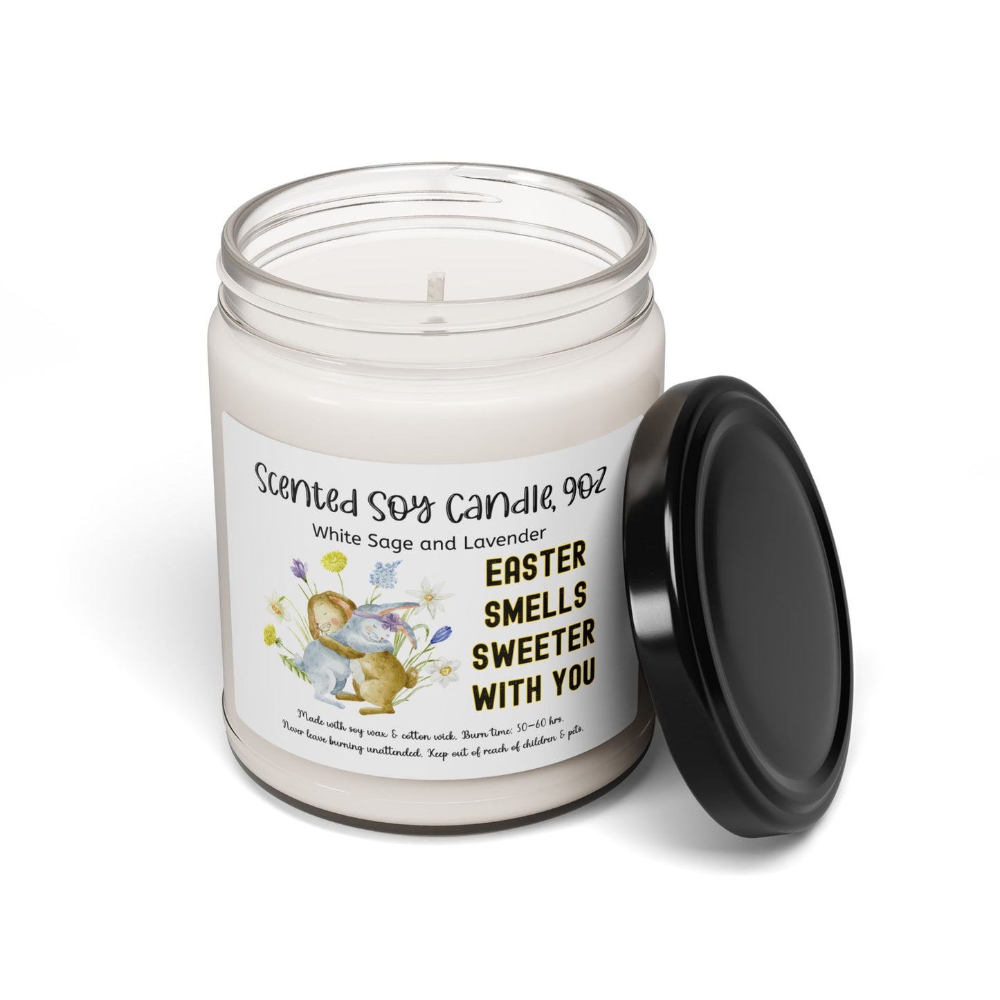 Easter Smells Sweeter With You - Scented Soy Candle - 9oz