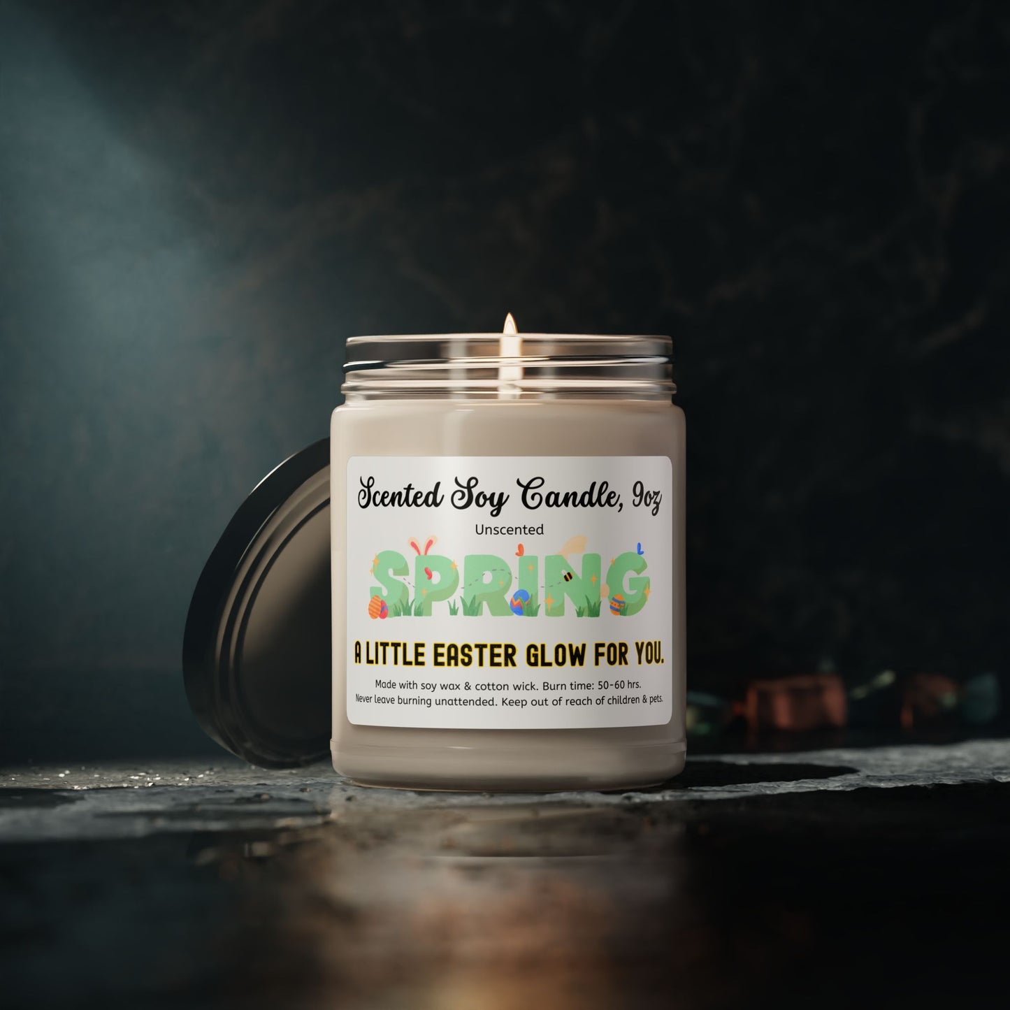 ✨ A Little Easter Glow for You ✨ Spring Scented Soy Candle - Perfect for Easter & Home Decor
