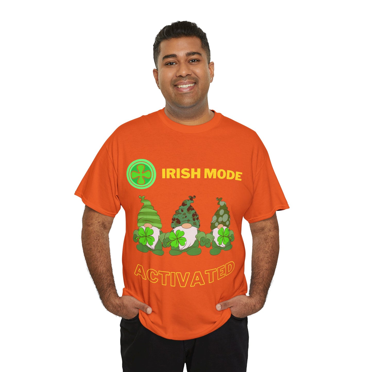 Irish Mode Activated - Unisex Heavy Cotton Tee