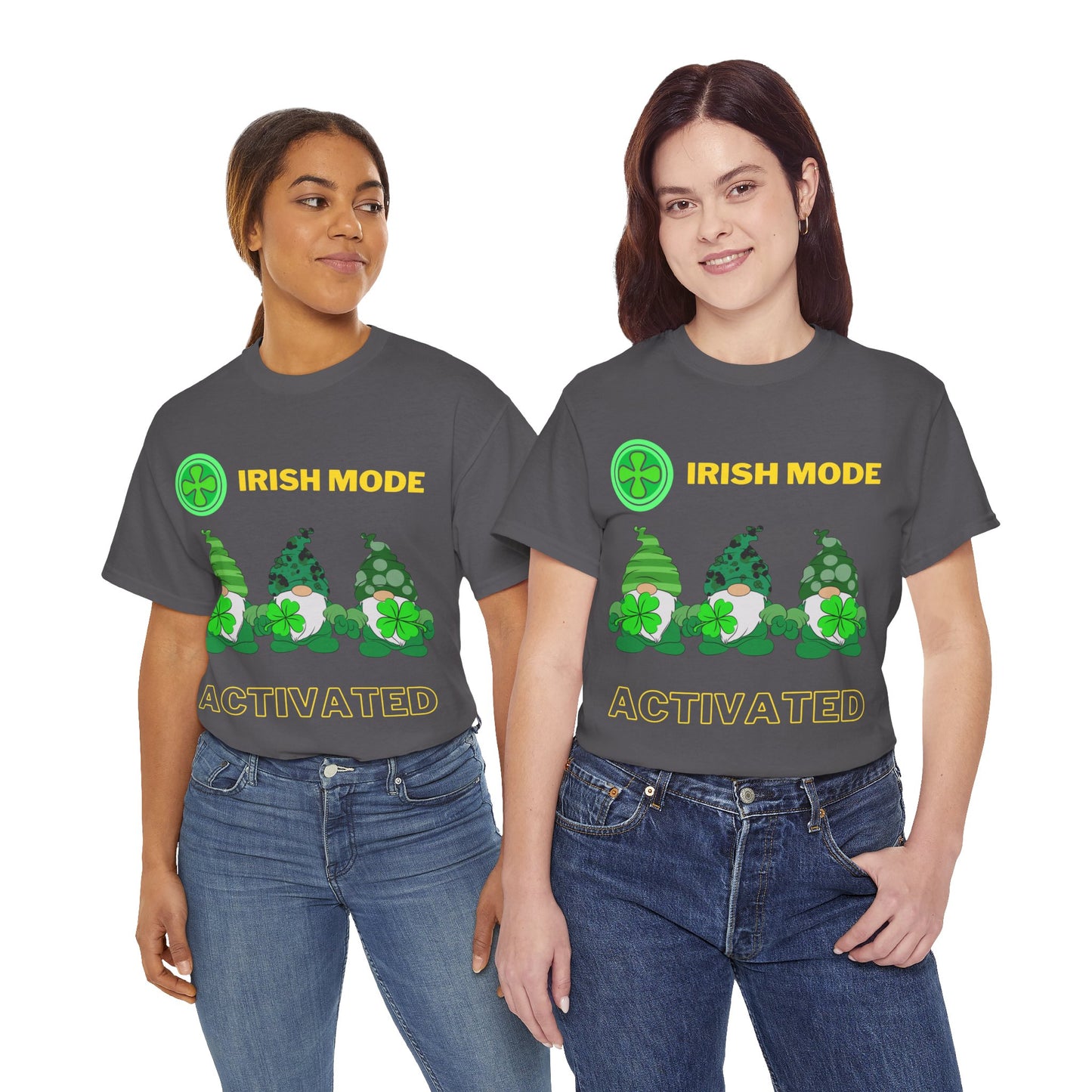 Irish Mode Activated - Unisex Heavy Cotton Tee