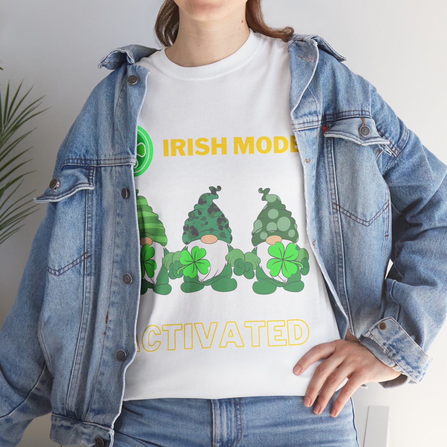 Irish Mode Activated - Unisex Heavy Cotton Tee