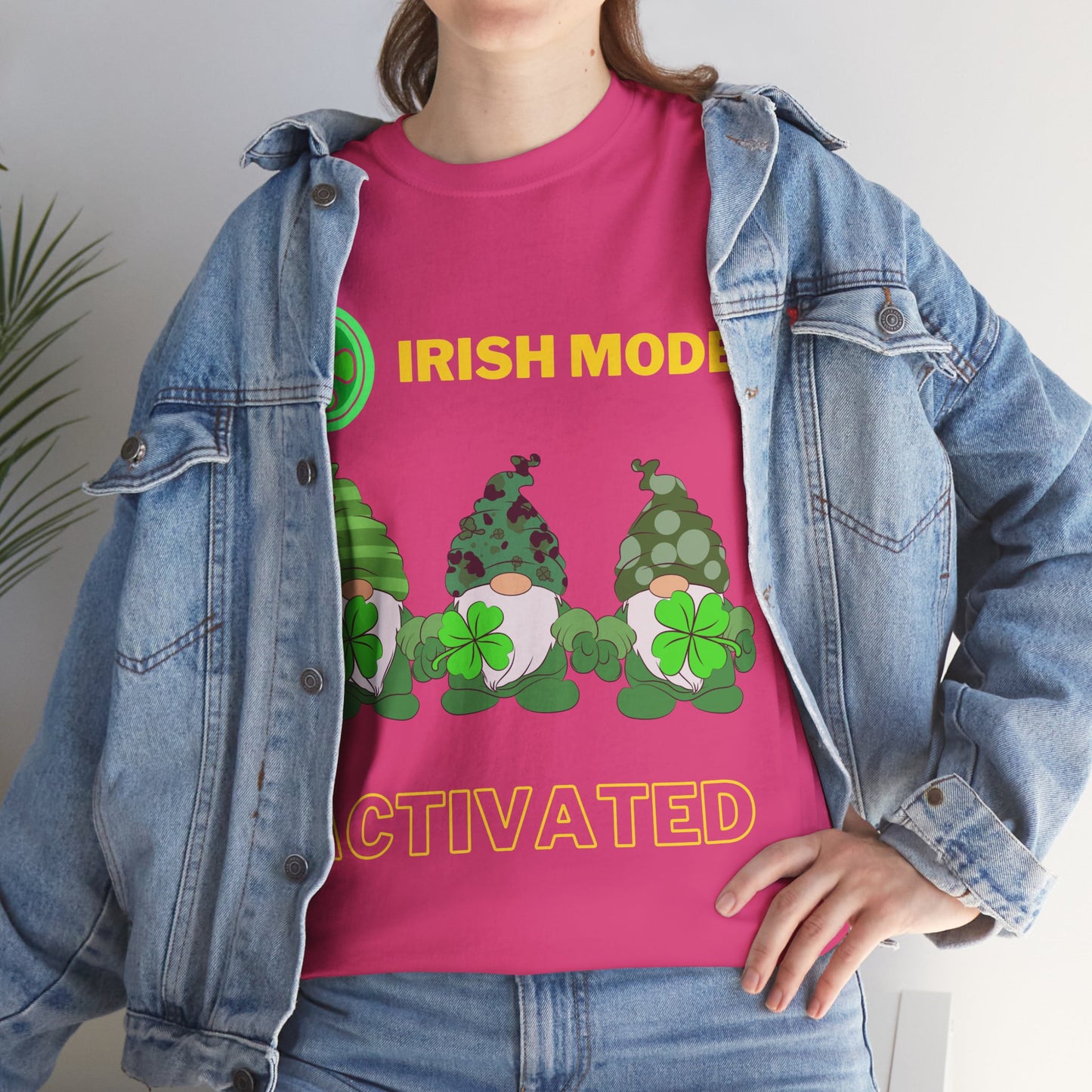 Irish Mode Activated - Unisex Heavy Cotton Tee