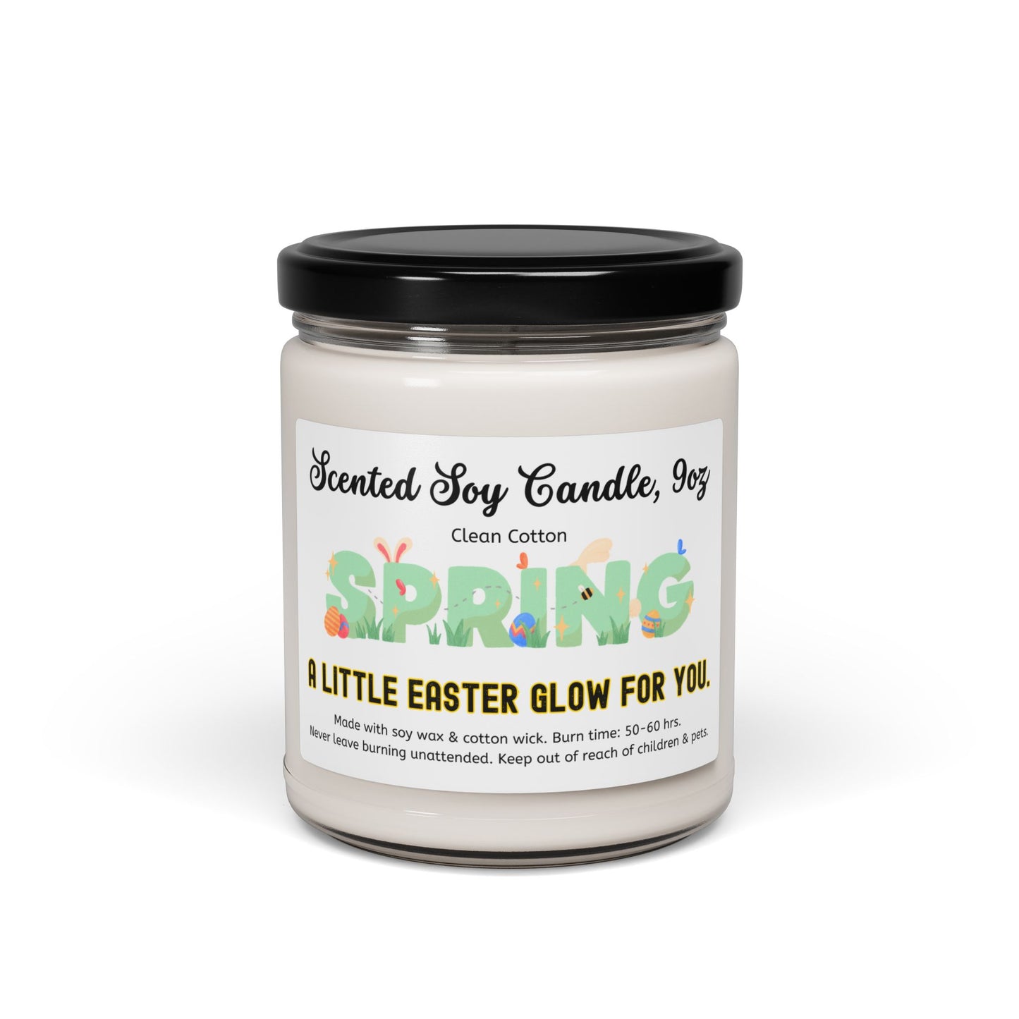 ✨ A Little Easter Glow for You ✨ Spring Scented Soy Candle - Perfect for Easter & Home Decor