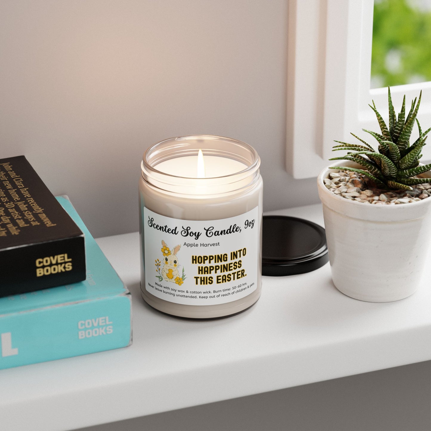 Hopping into happiness this Easter. Easter Scented Soy Candle 9oz