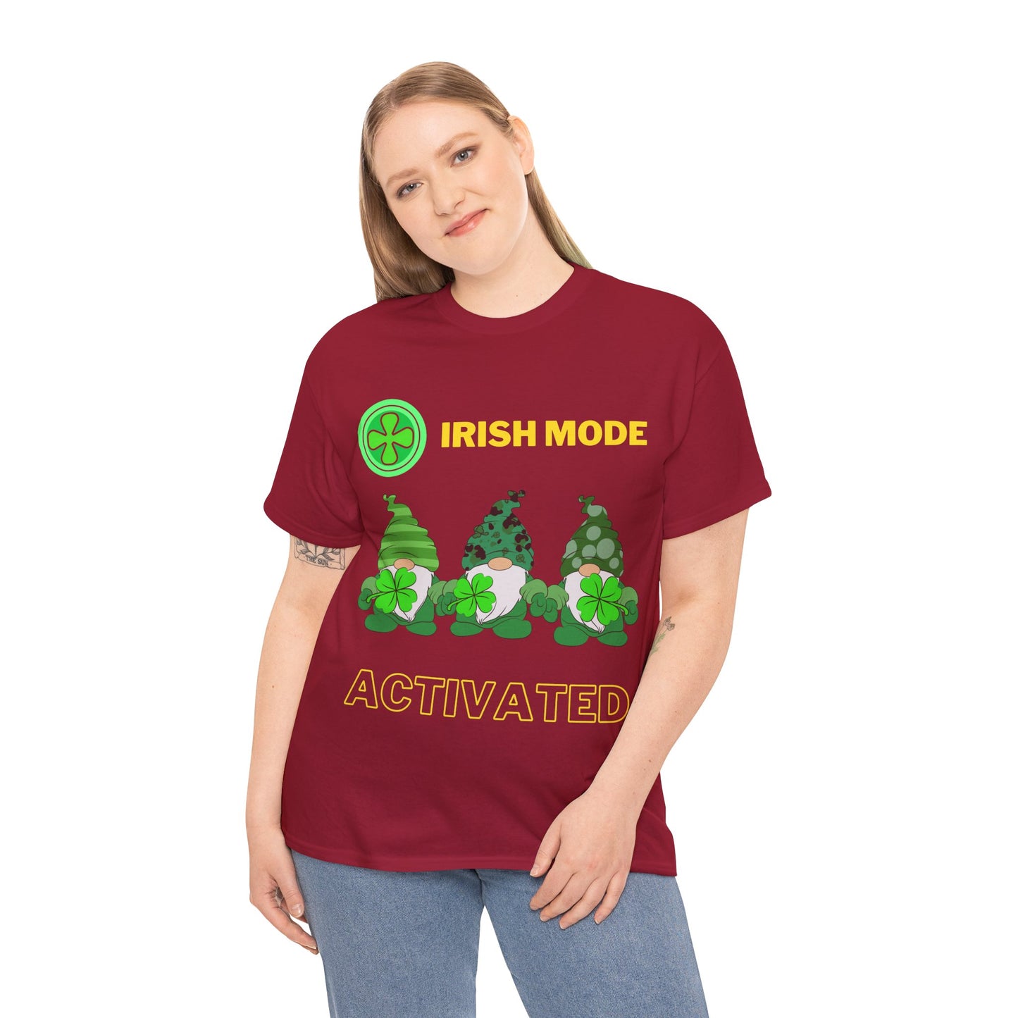 Irish Mode Activated - Unisex Heavy Cotton Tee