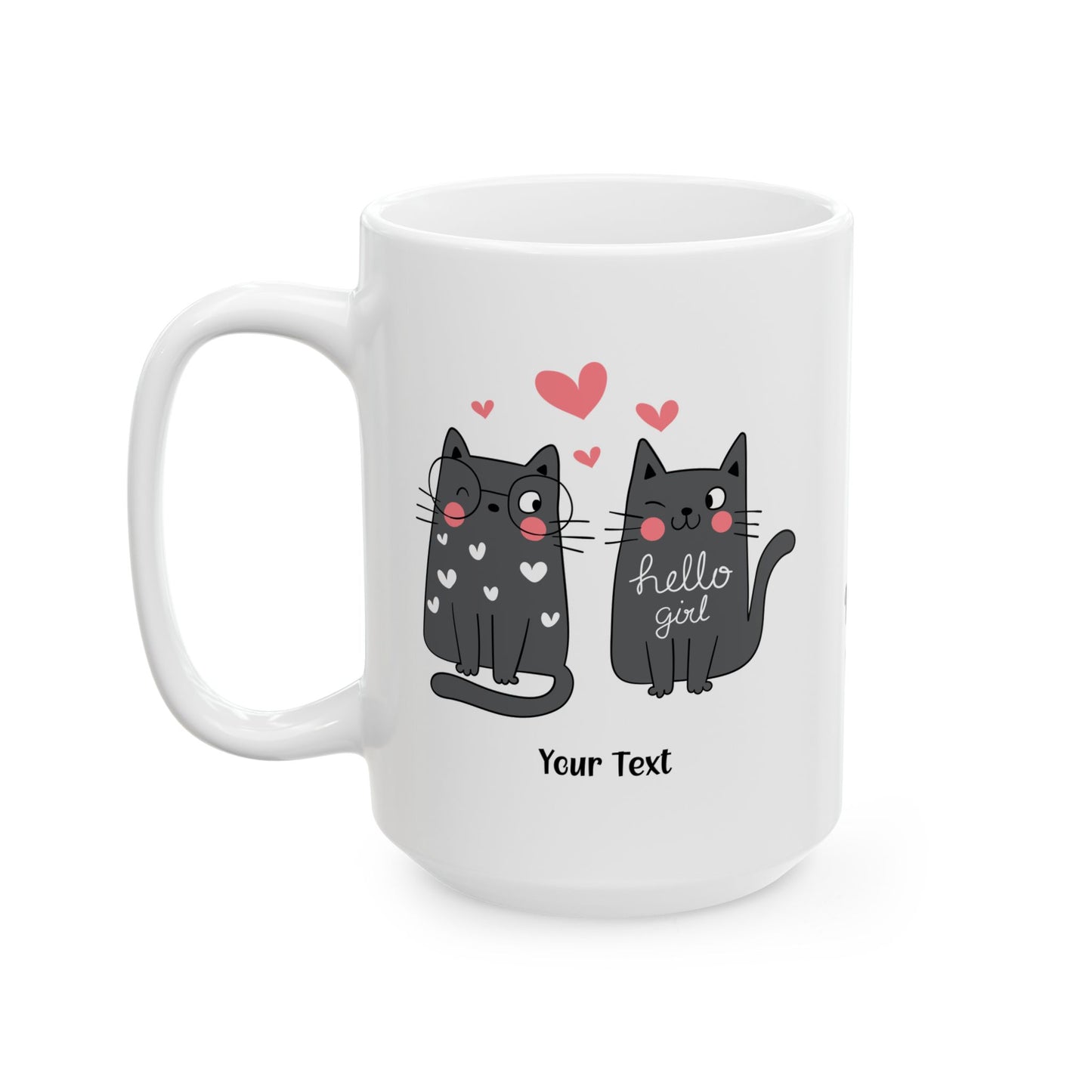 Personalized Cute & Funny Cat Mug – The Purr-fect Gift for Pet Owners!