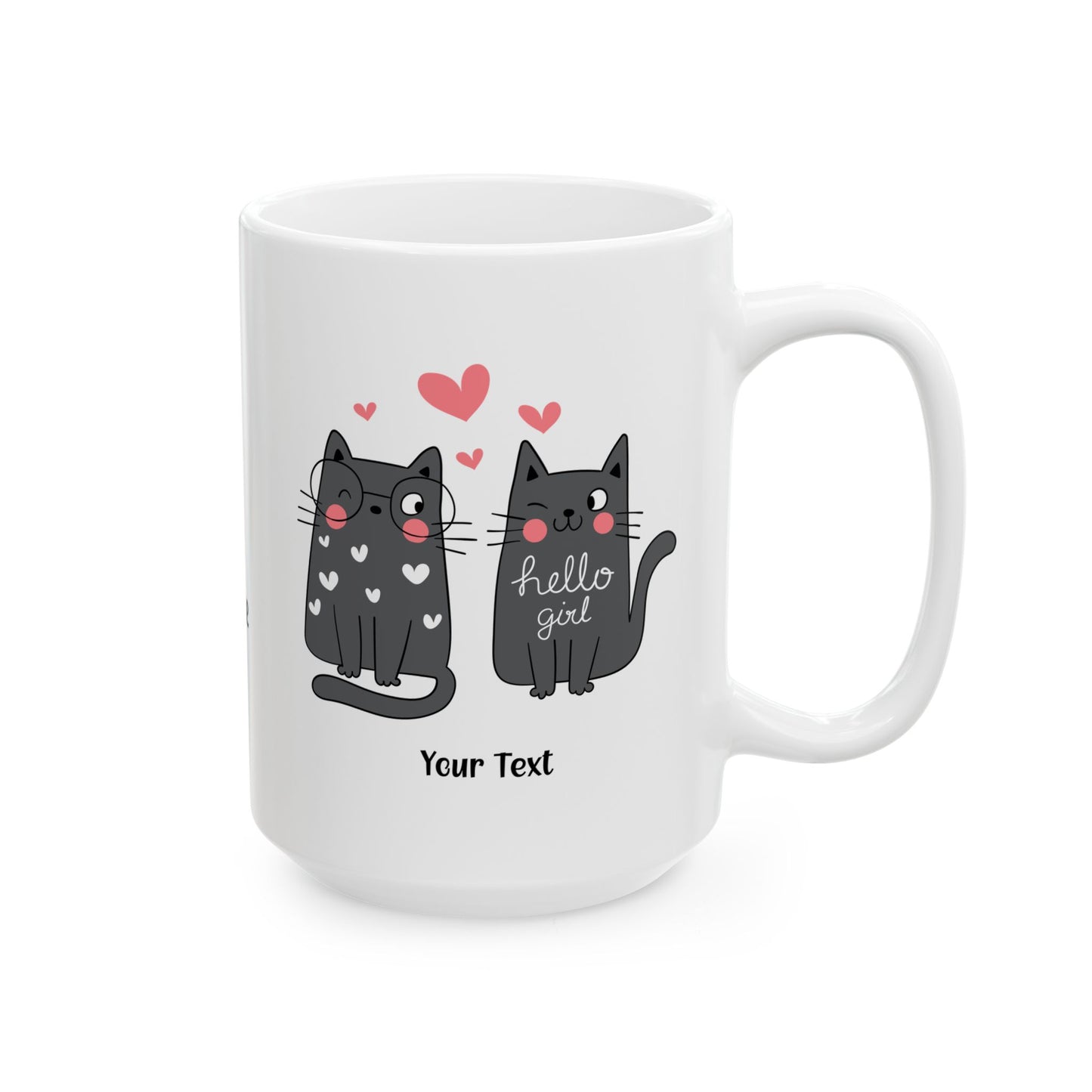 Personalized Cute & Funny Cat Mug – The Purr-fect Gift for Pet Owners!